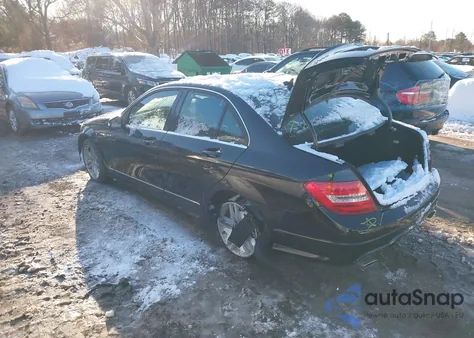 2014 Mercedes-Benz C 300 Sport 4Matic from USA, damaged, VIN WDDGF8AB5ER319351